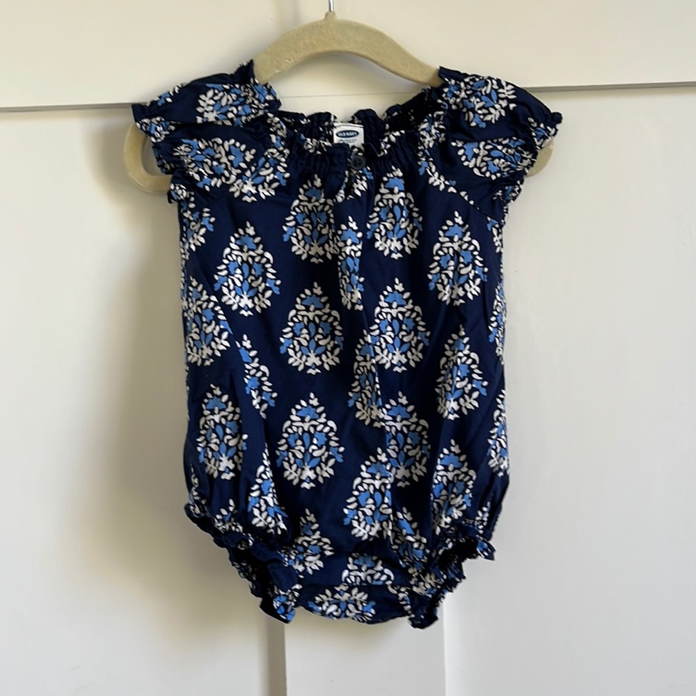 Old Navy Blue Romper